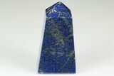 Polished Lapis Lazuli Obelisk - Pakistan #187816-1